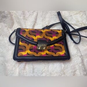 Vera Bradley Leather Tess Crossbody Purse